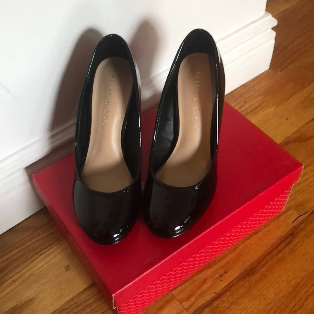 Kelly & Katie Coderno heels, black, 7 - Picture 2 of 3